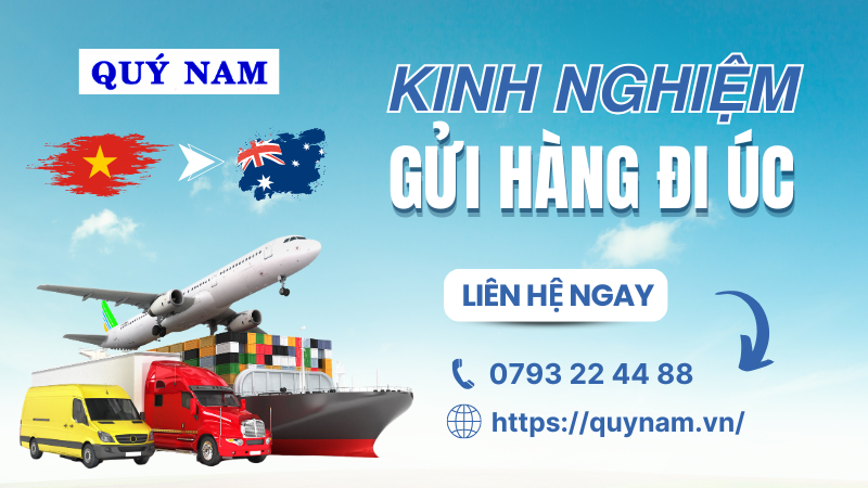 Kinh Nghiệm Gửi Hàng Đi Úc 2025 Cần Phải Biết
