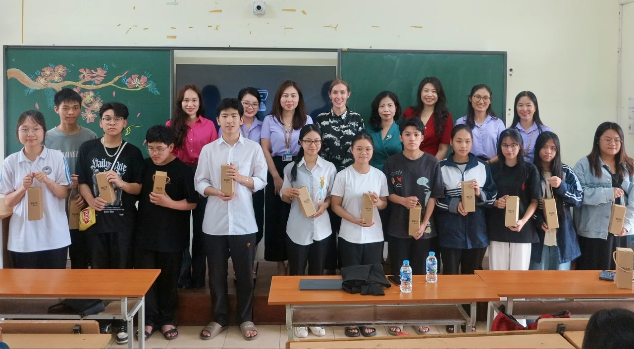 Chương trình “Chia sẻ thông tin kỳ thi IELTS trên máy tính”