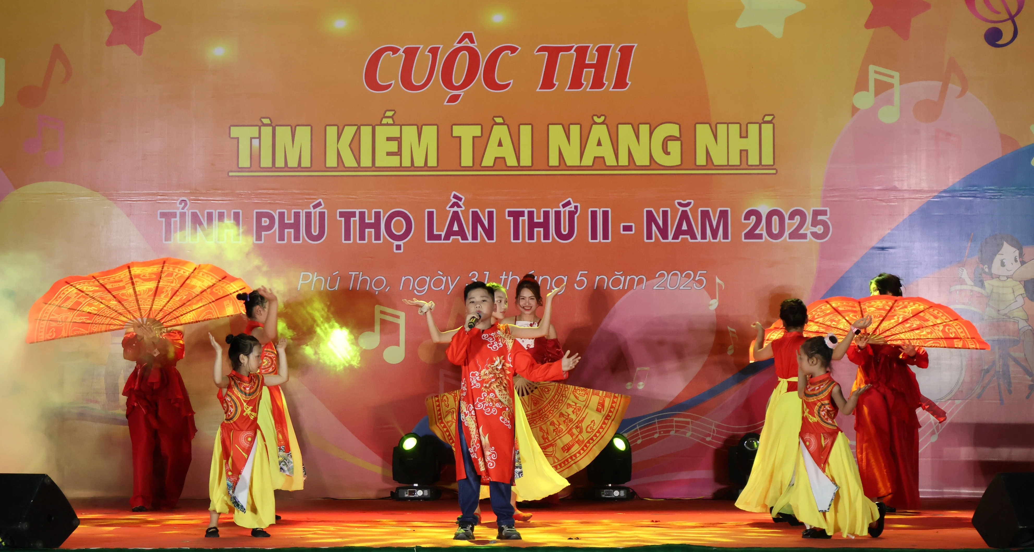 Sôi nổi cuộc thi “Tìm kiếm tài năng nhí” lần thứ II