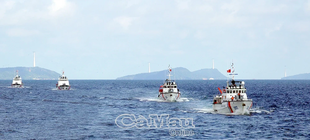 Vùng Cảnh sát biển 4 bảo vệ vững chắc vùng biển Tây Nam