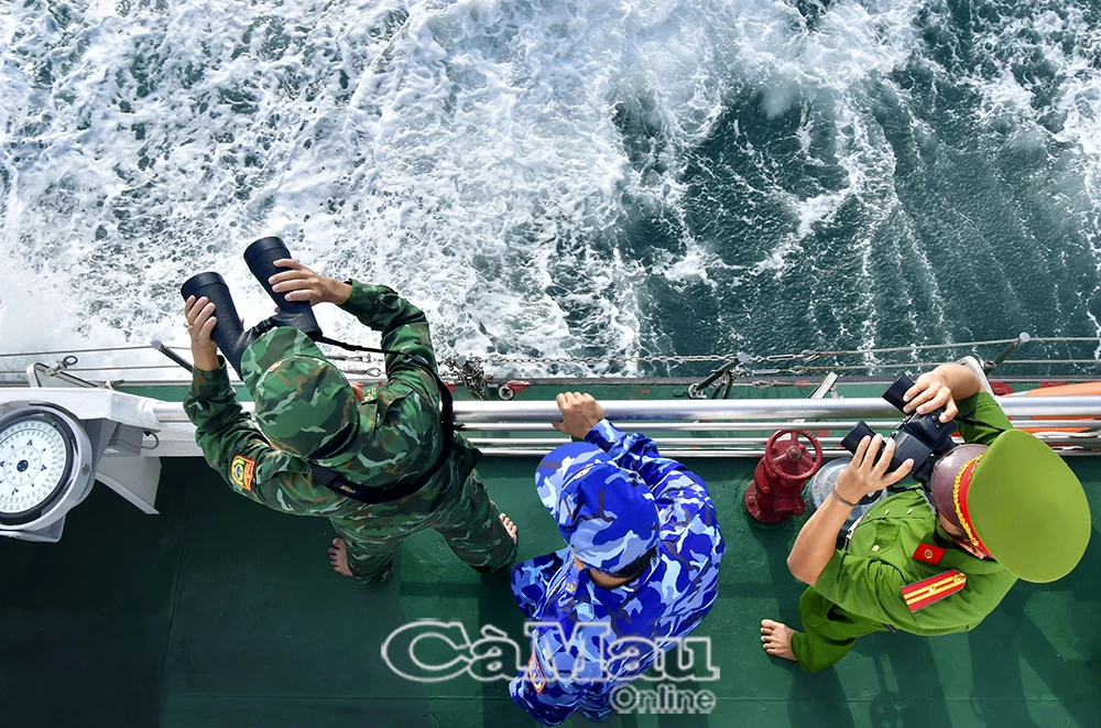 Vùng Cảnh sát biển 4 bảo vệ vững chắc vùng biển Tây Nam