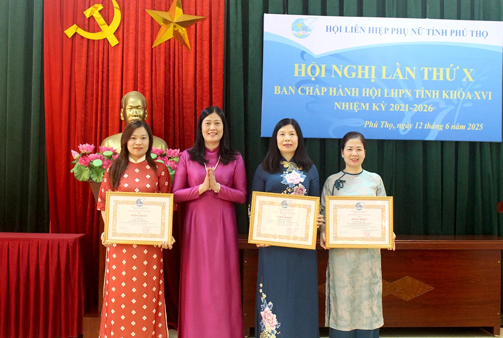 Hội nghị Ban Chấp hành Hội Liên hiệp phụ nữ tỉnh lần thứ X