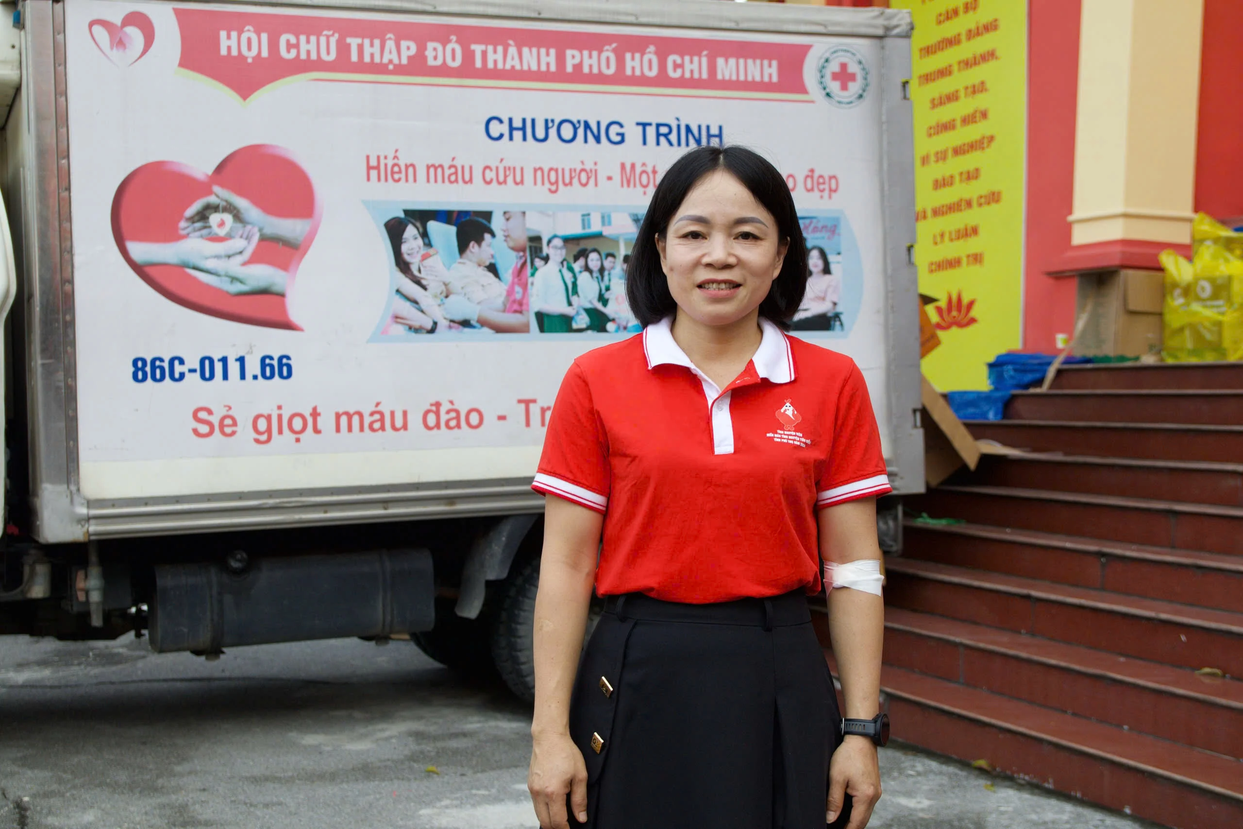 Cô giáo mầm non 52 lần hiến máu