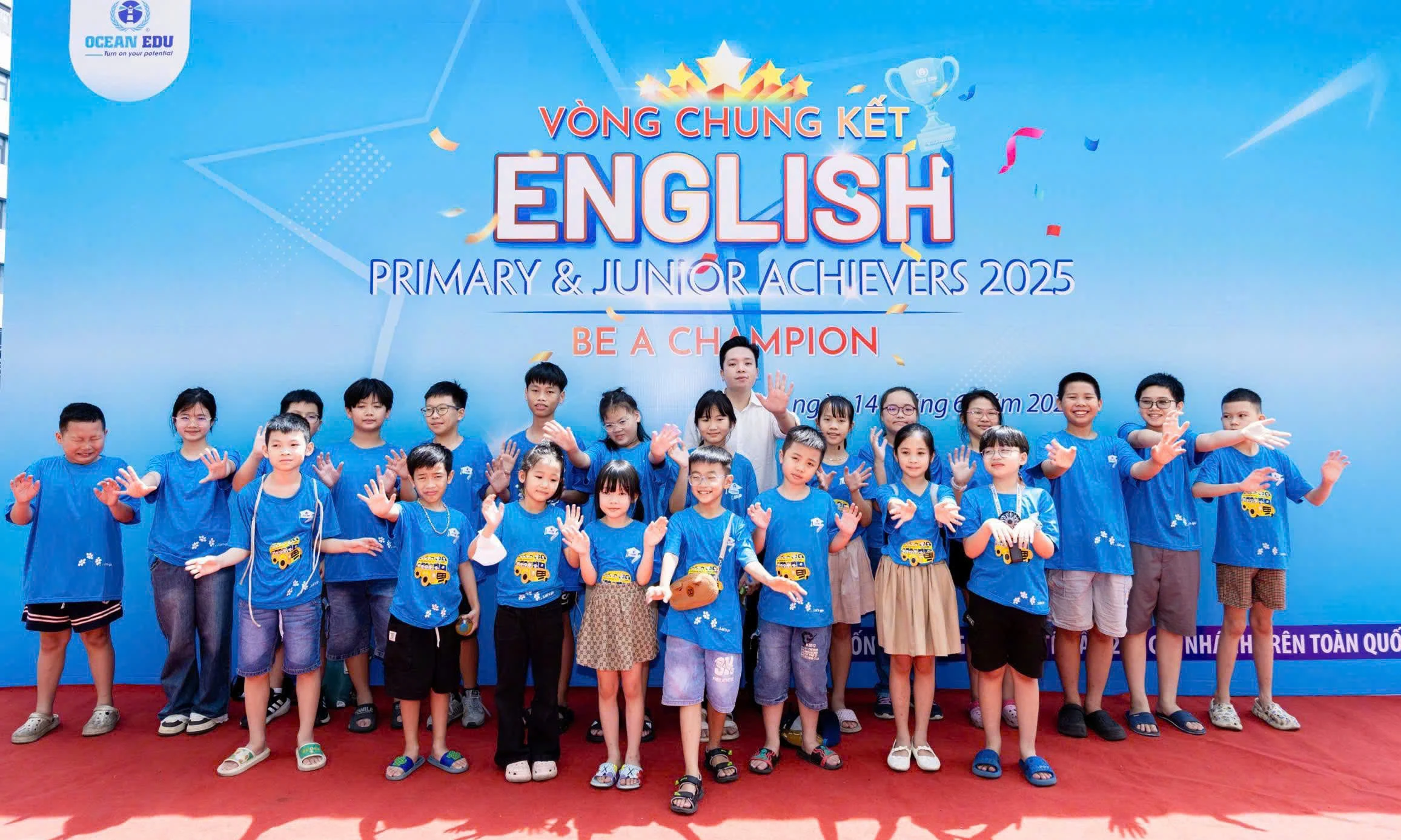 Hành trình chinh phục đỉnh cao Anh ngữ với English Primary & Junior Achievers 2025