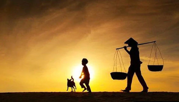 Mẹ về trong đóa sương bay