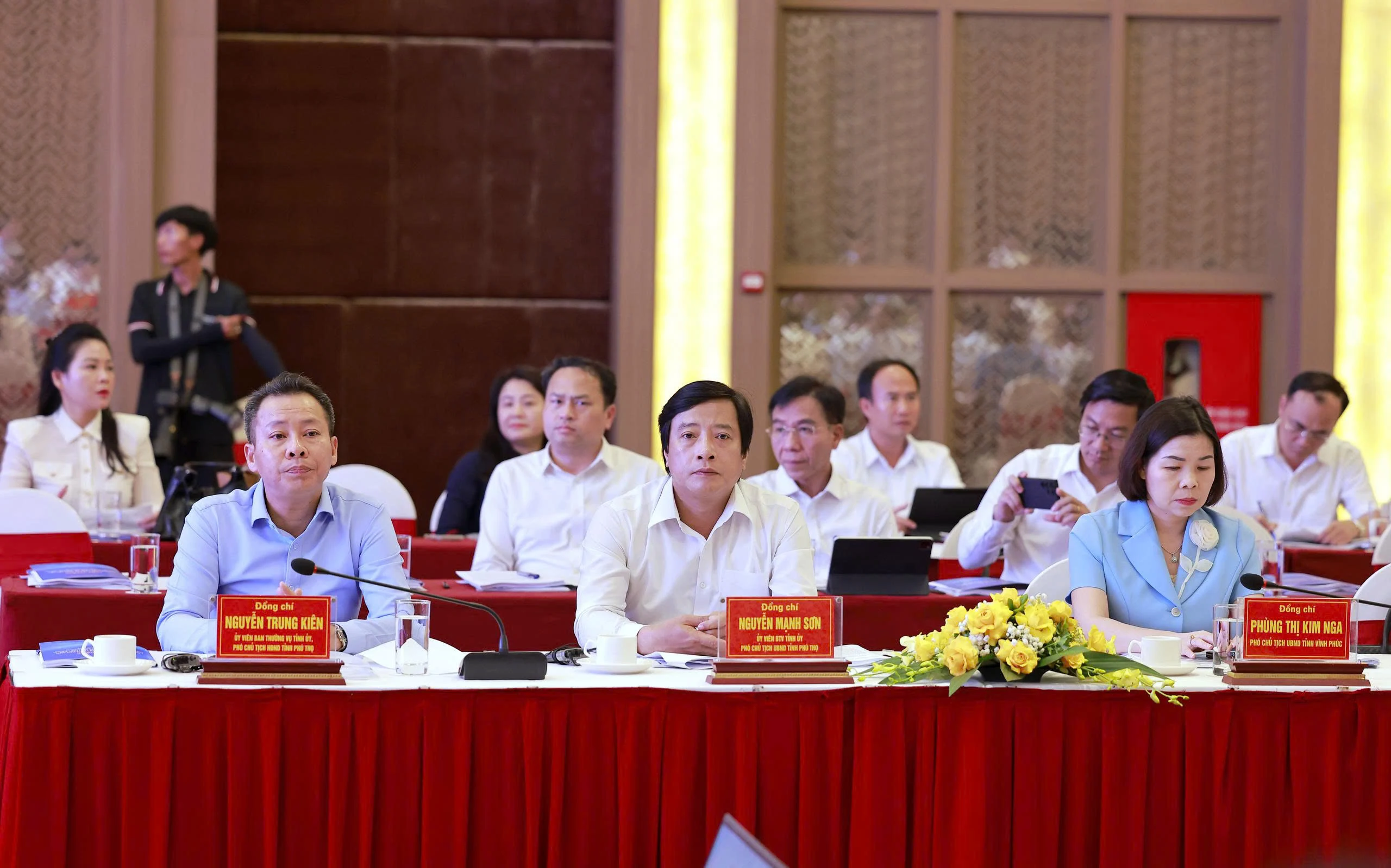 Phú Thọ - Vĩnh Phúc - Hoà Bình họp góp ý kiến dự thảo văn kiện trình Đại hội Đảng bộ tỉnh Phú Thọ (mới)