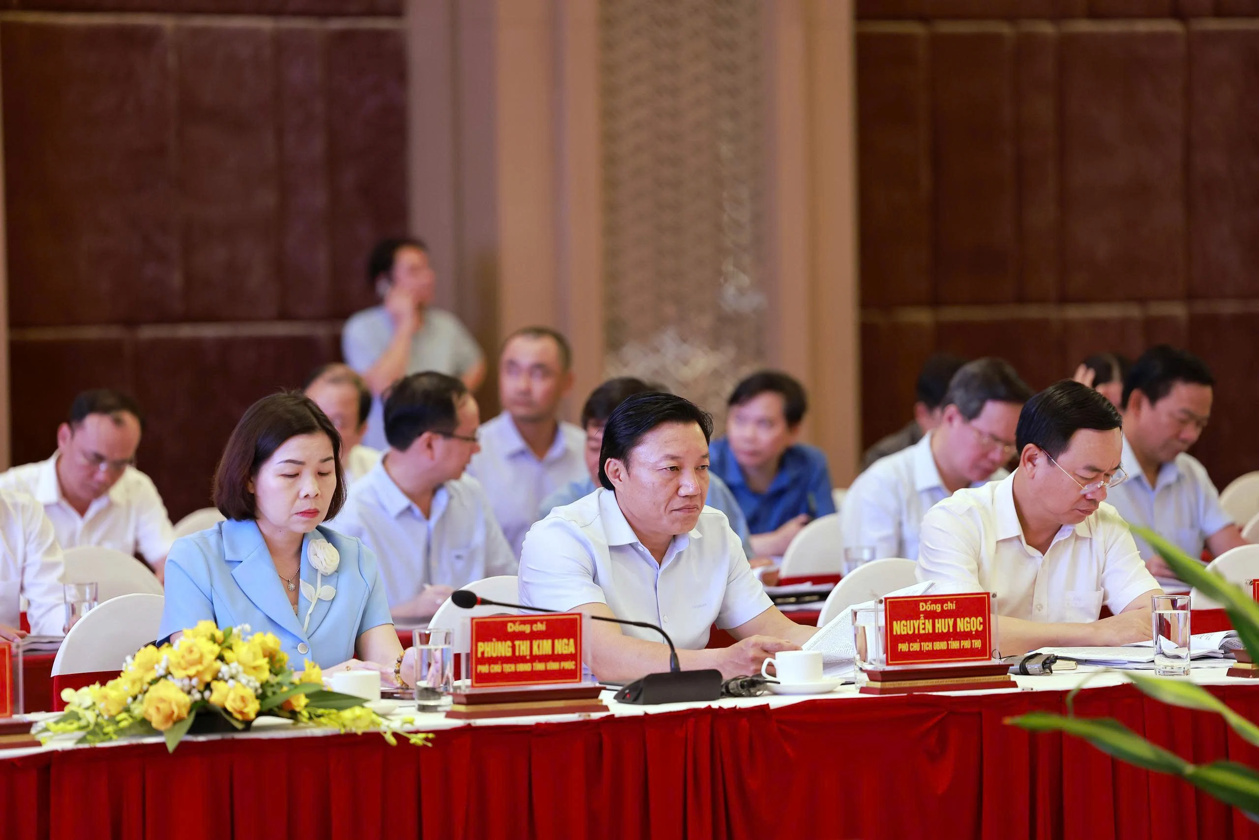 Phú Thọ - Vĩnh Phúc - Hoà Bình họp góp ý kiến dự thảo văn kiện trình Đại hội Đảng bộ tỉnh Phú Thọ (mới)