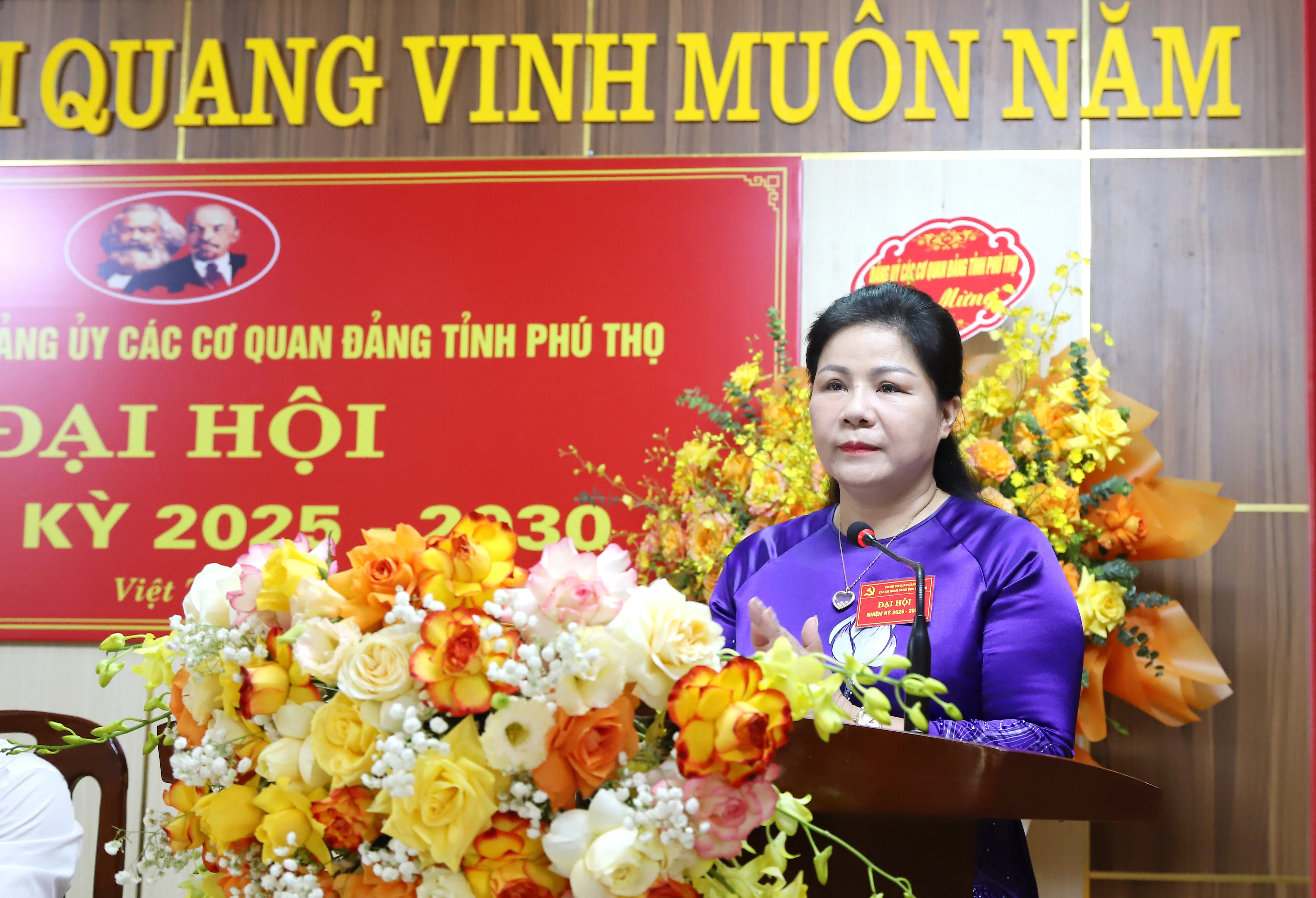 Đại hội Chi bộ cơ quan Đảng ủy các cơ quan Đảng tỉnh, nhiệm kỳ 2025-2030