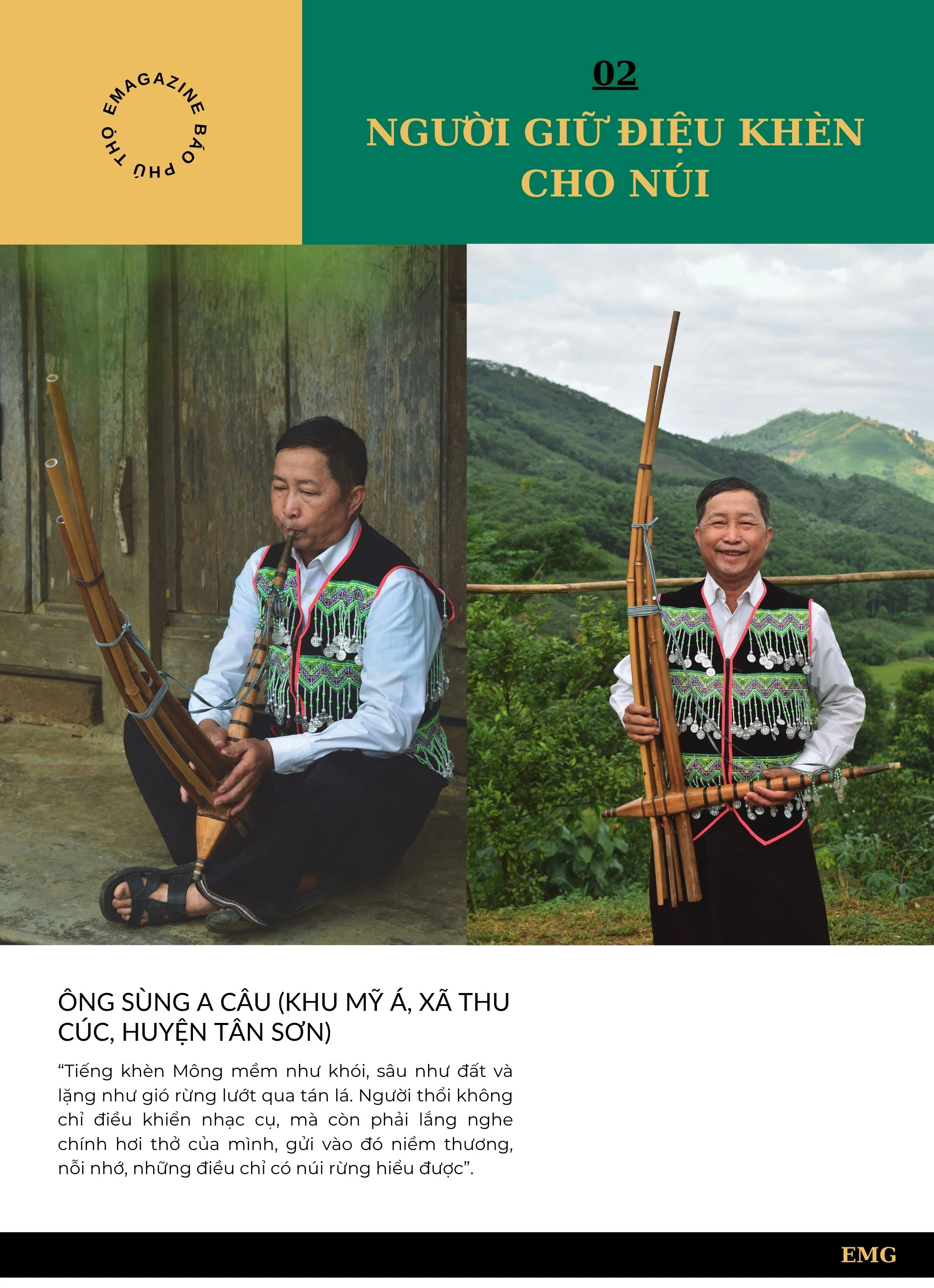 Tiếng khèn dưới chân núi Củm Cò