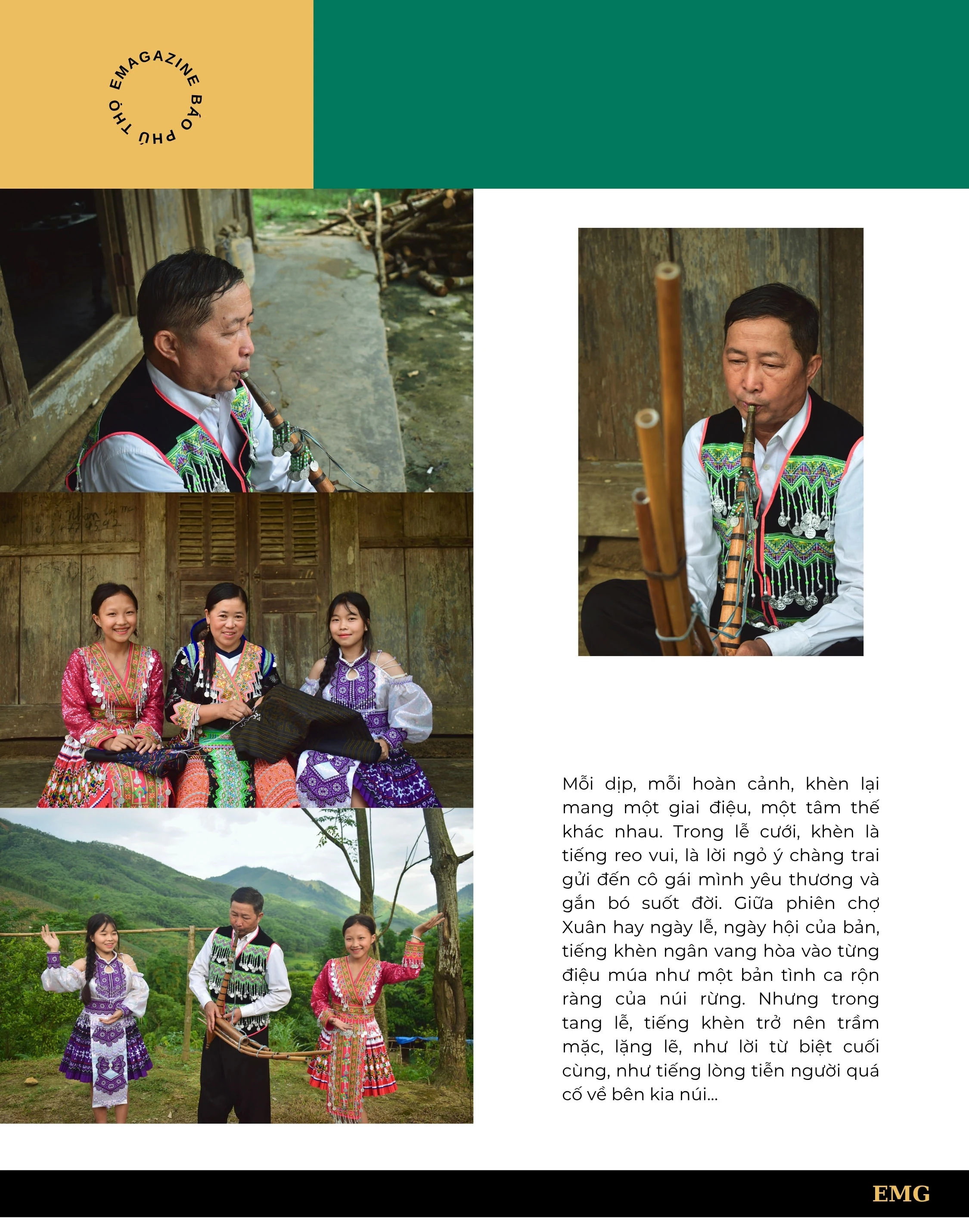 Tiếng khèn dưới chân núi Củm Cò