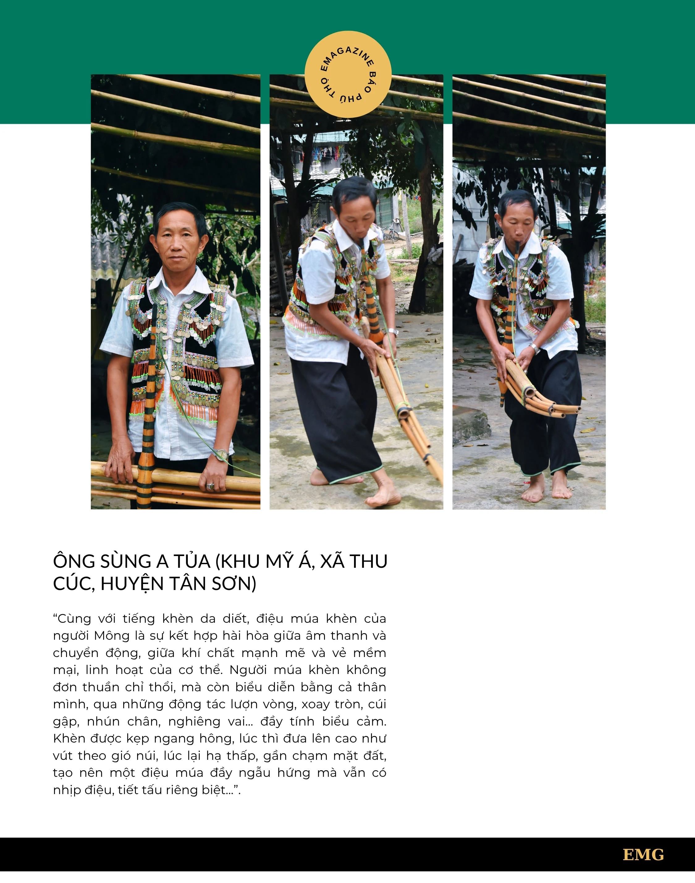 Tiếng khèn dưới chân núi Củm Cò