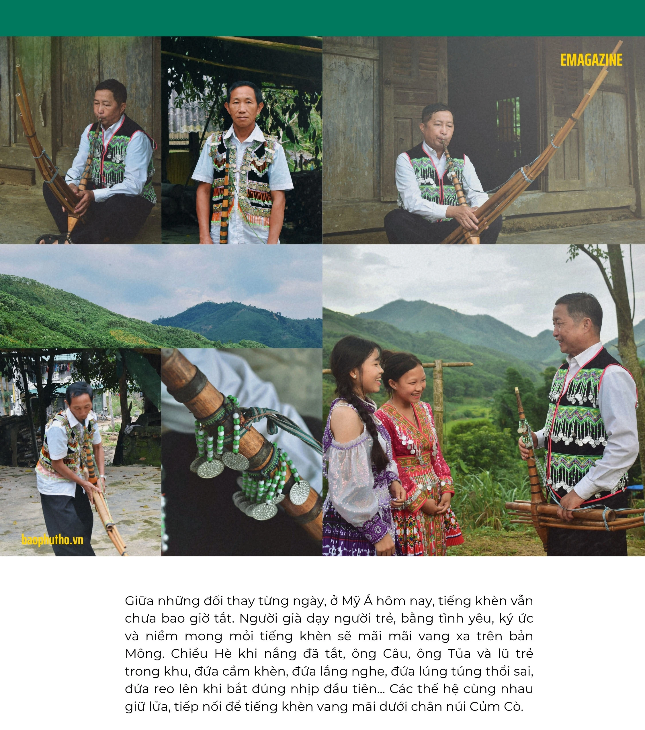 Tiếng khèn dưới chân núi Củm Cò