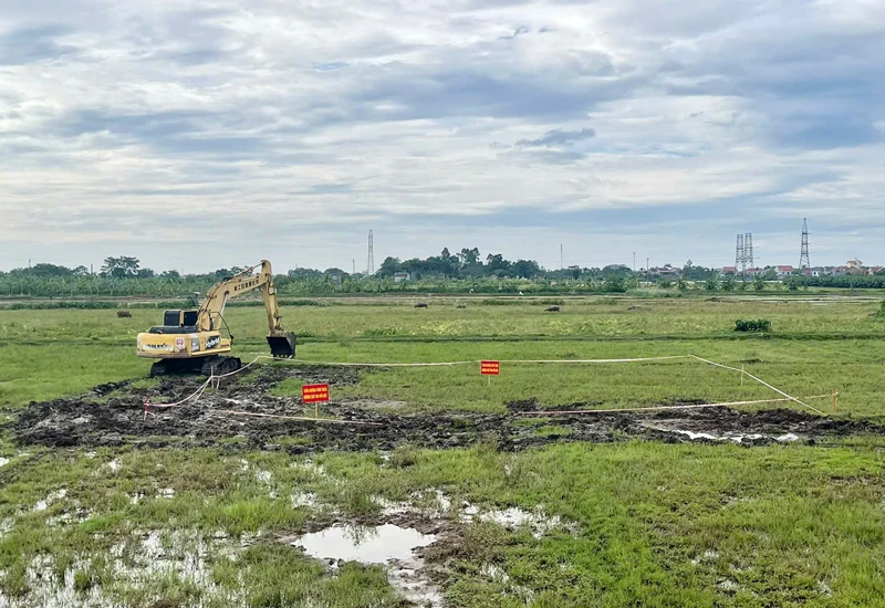 Hoàn tất giải phóng mặt bằng Dự án Khu dân cư nông thôn xã Phùng Nguyên