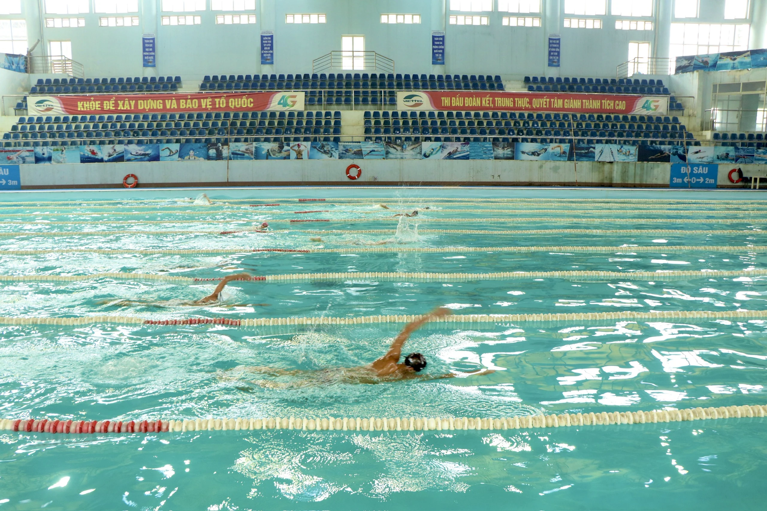 Lễ phát động toàn dân tập luyện môn bơi, phòng chống đuối nước