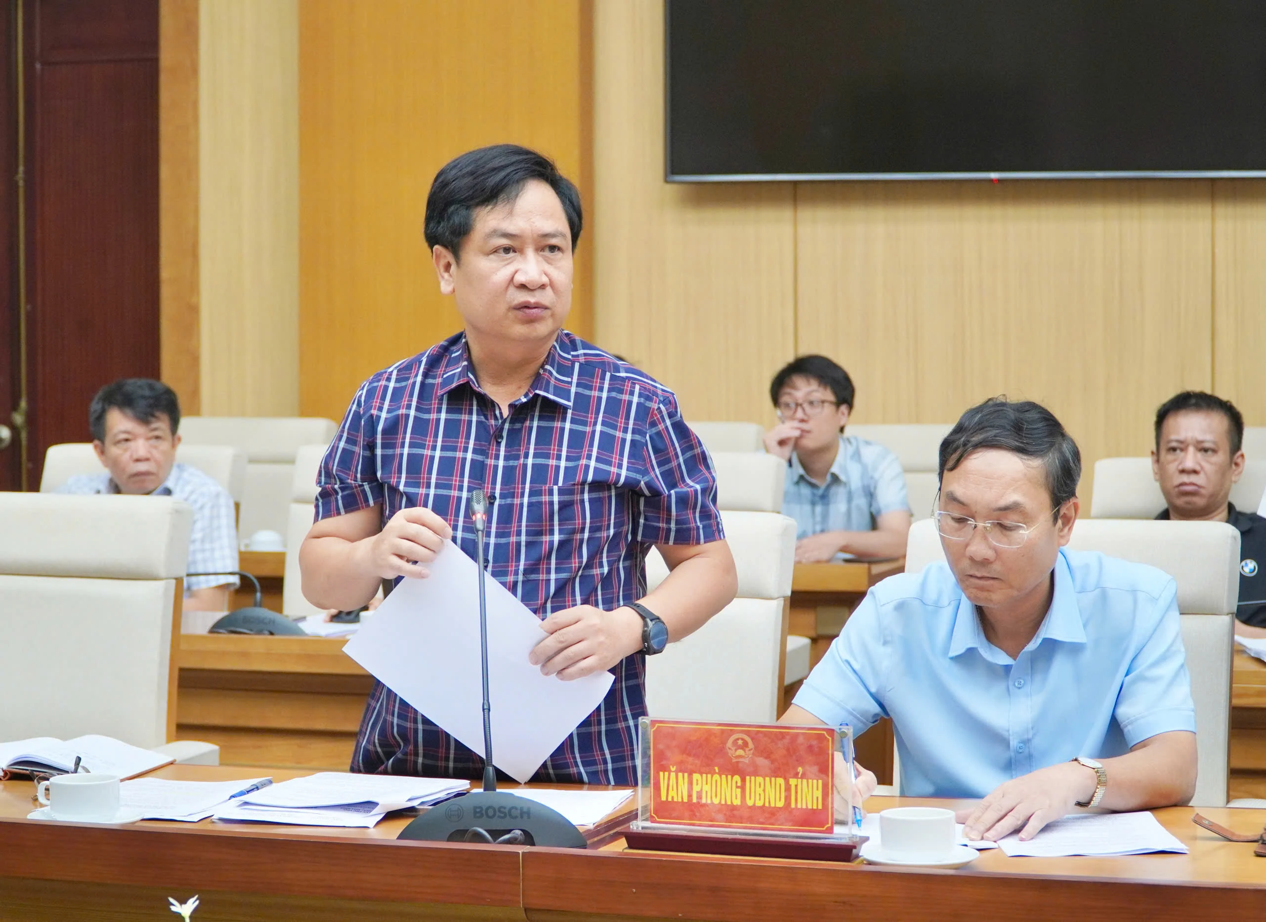 Chuẩn bị Lễ công bố sắp xếp đơn vị hành chính và hội nghị vận hành các hệ thống thông tin dùng chung