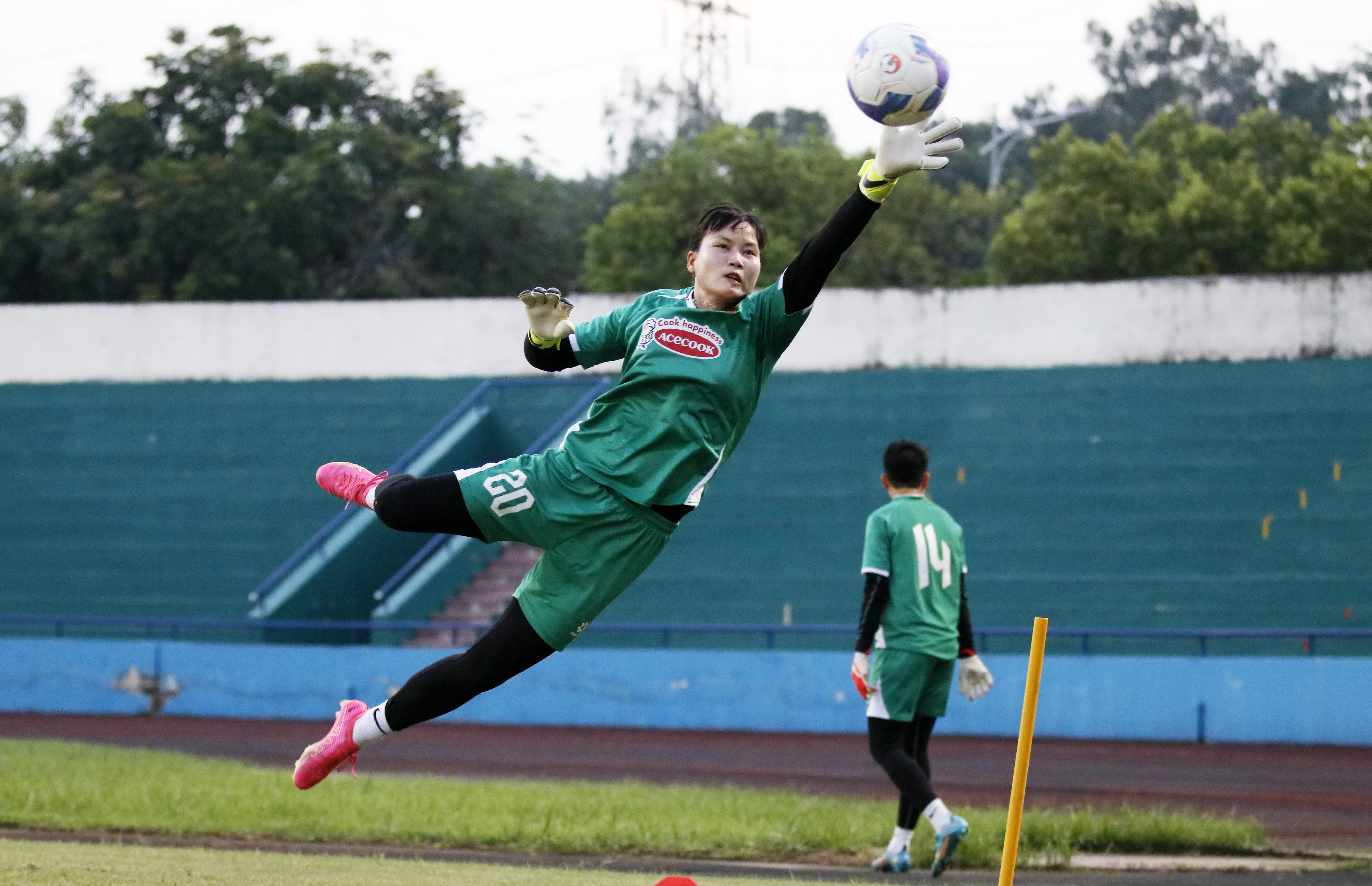 Đội tuyển nữ Việt Nam tích cực luyện tập cho Asian Cup 2026