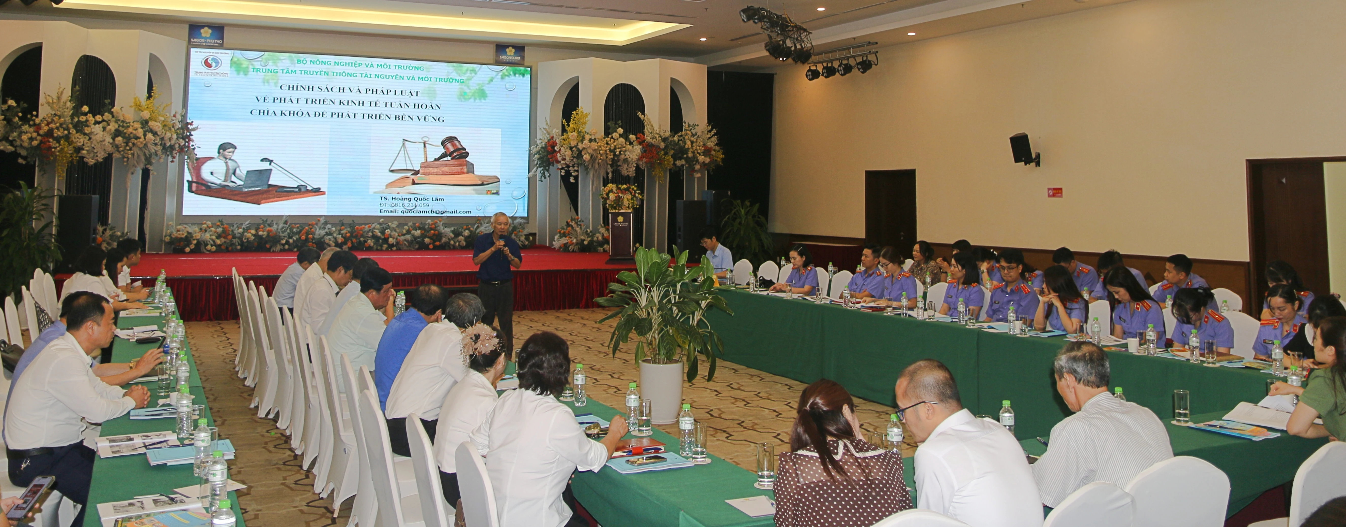 Tập huấn nâng cao kiến thức pháp luật về bảo vệ môi trường