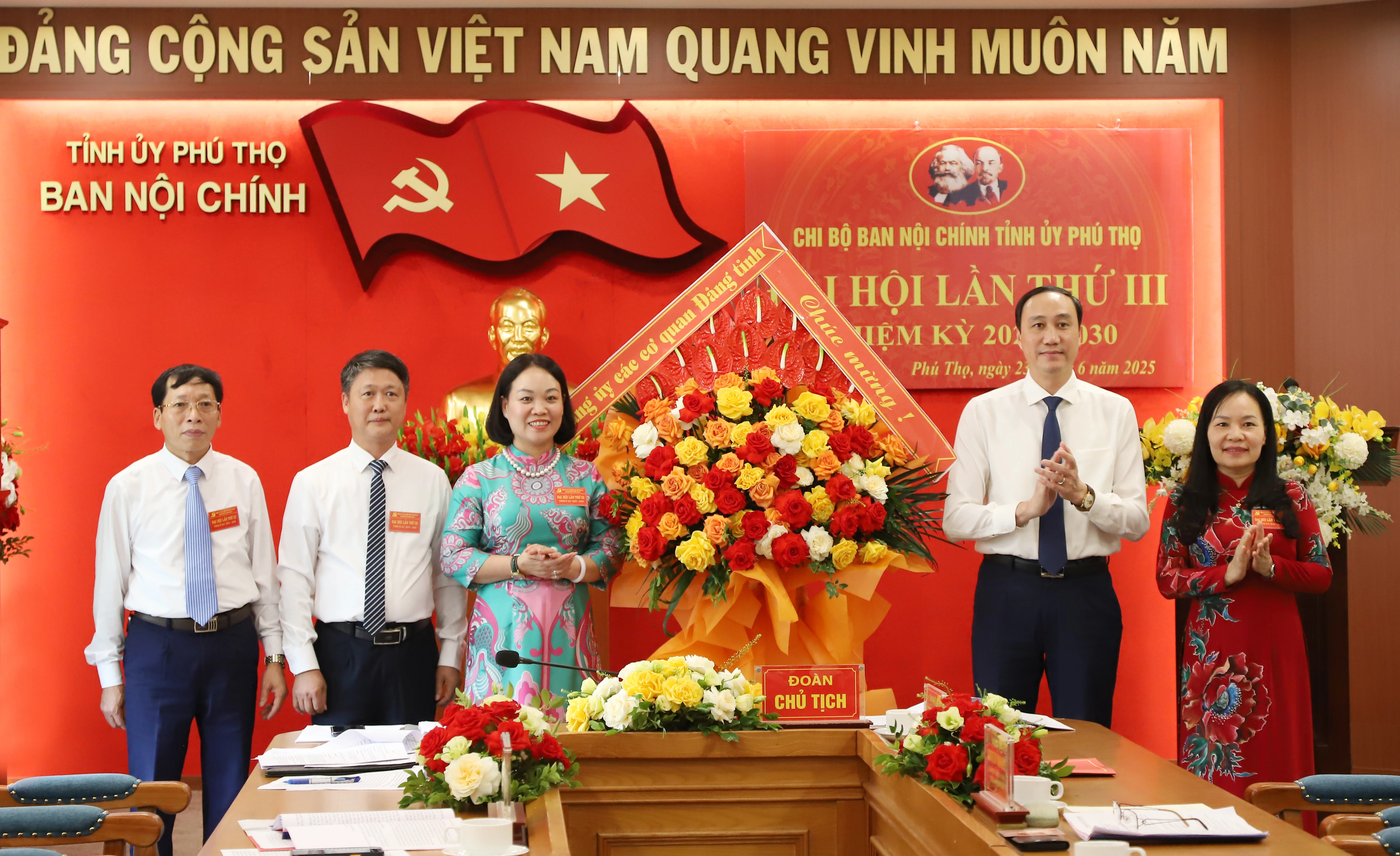Đại hội Chi bộ Ban Nội chính Tỉnh ủy lần thứ III, nhiệm kỳ 2025- 2030