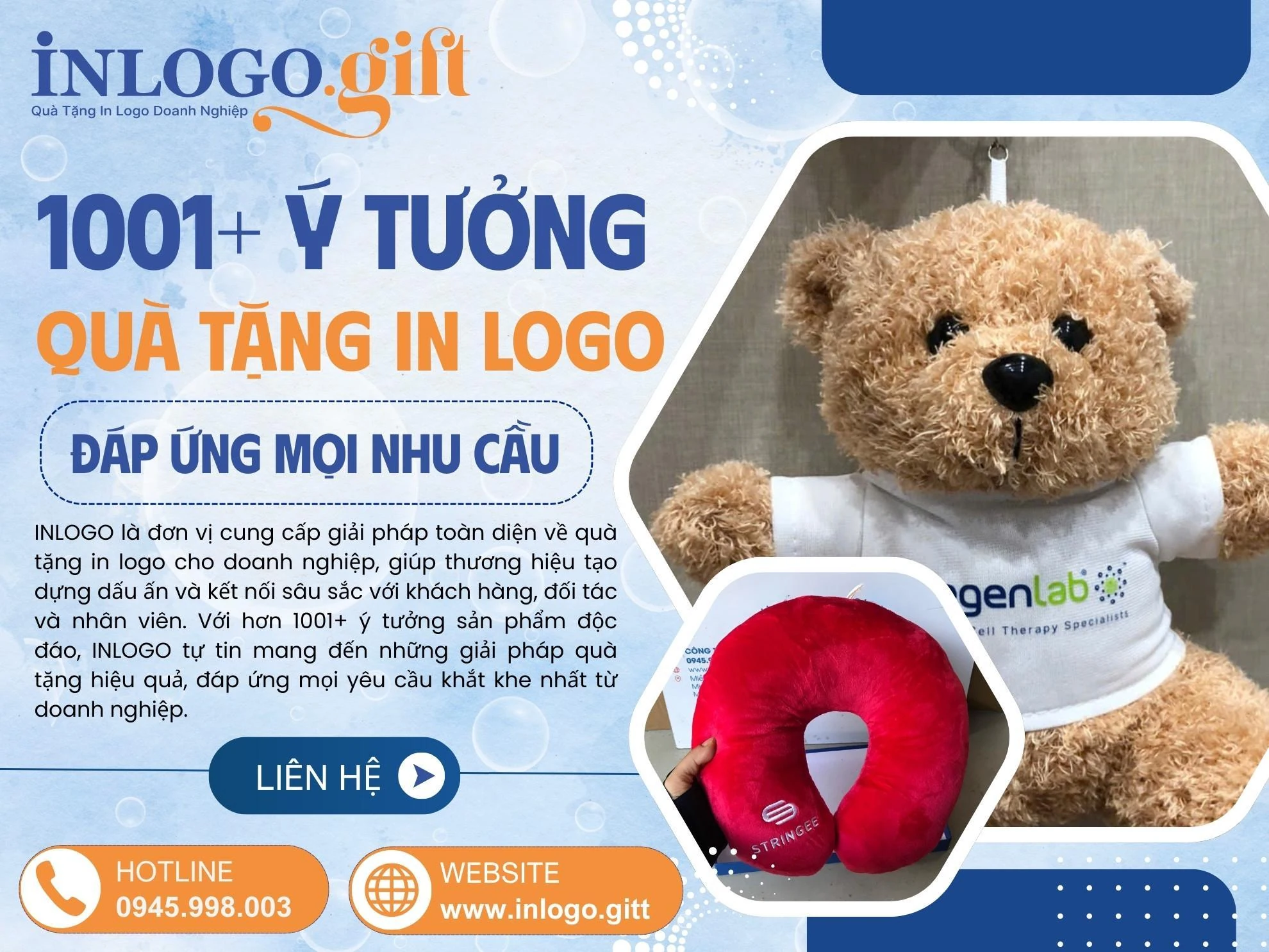 1001+ Ý Tưởng Quà Tặng In Logo từ InLogoGift Đáp Ứng Mọi Nhu Cầu