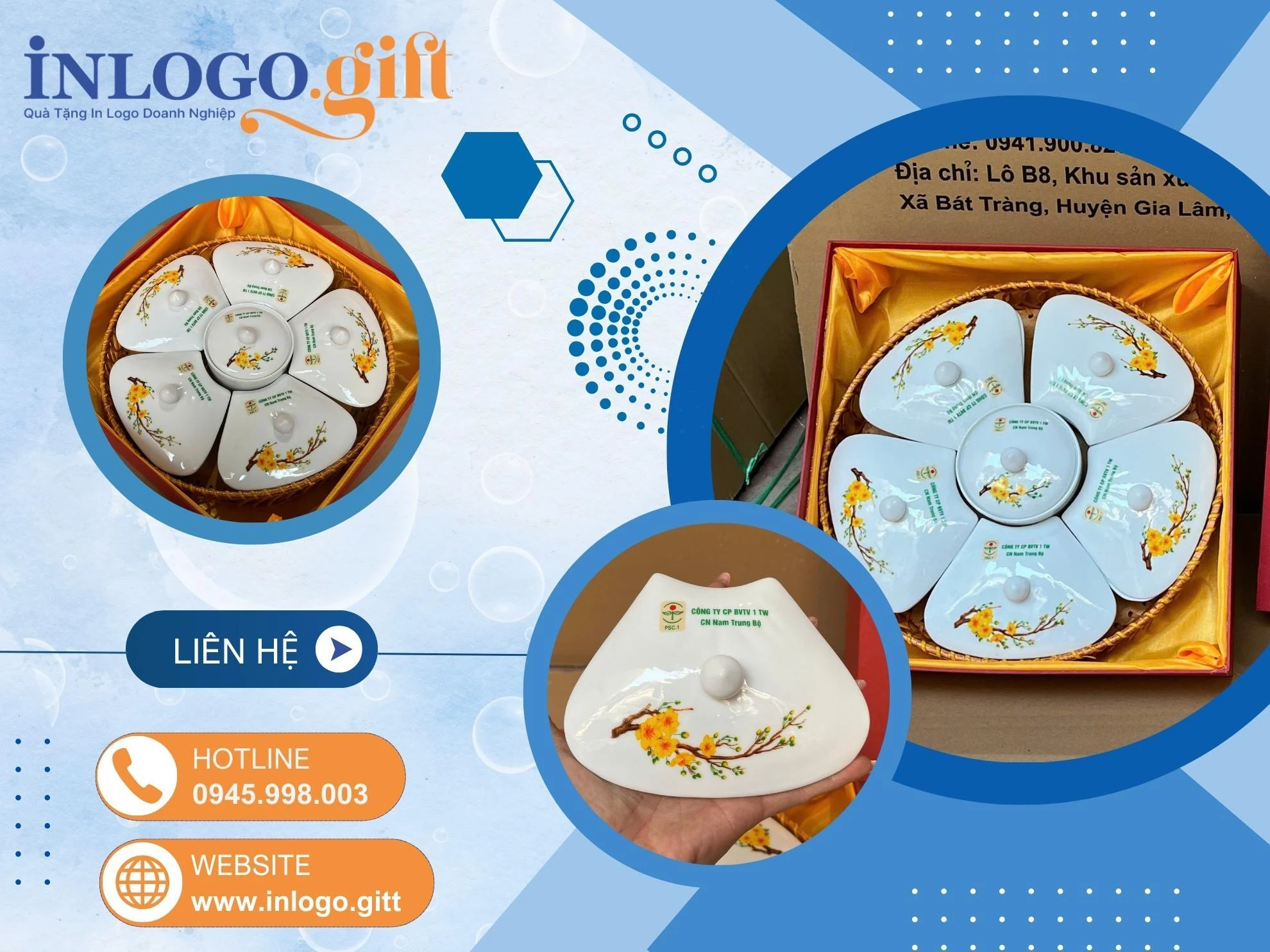 1001+ Ý Tưởng Quà Tặng In Logo từ InLogoGift Đáp Ứng Mọi Nhu Cầu