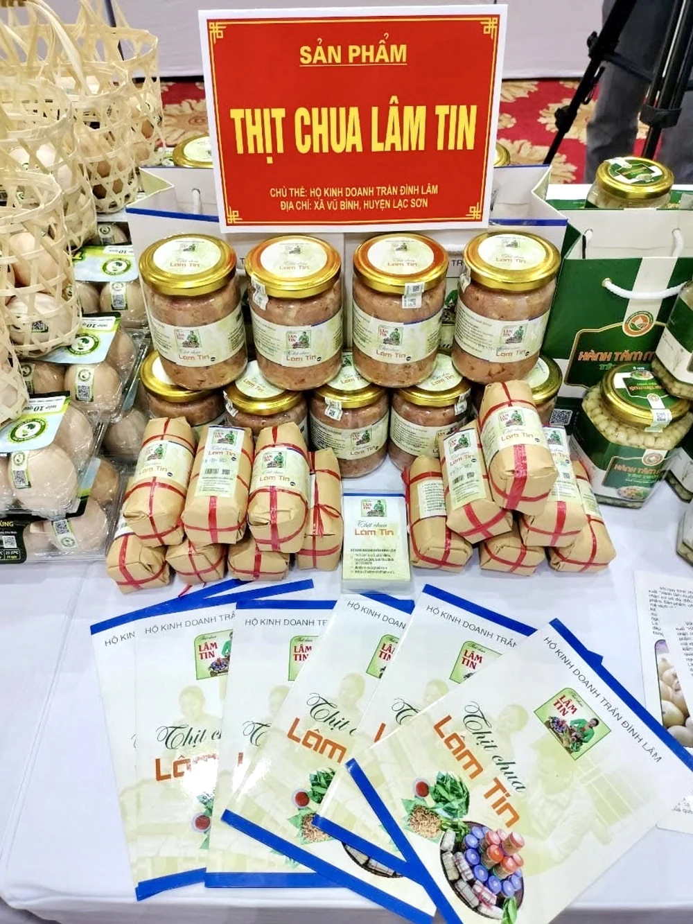 Thịt chua Lâm Tin - hương vị Mường Vang lên men từ ký ức
