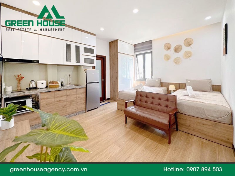Cho thuê căn hộ dịch vụ Quận 7 theo tháng giá tốt tại Green House