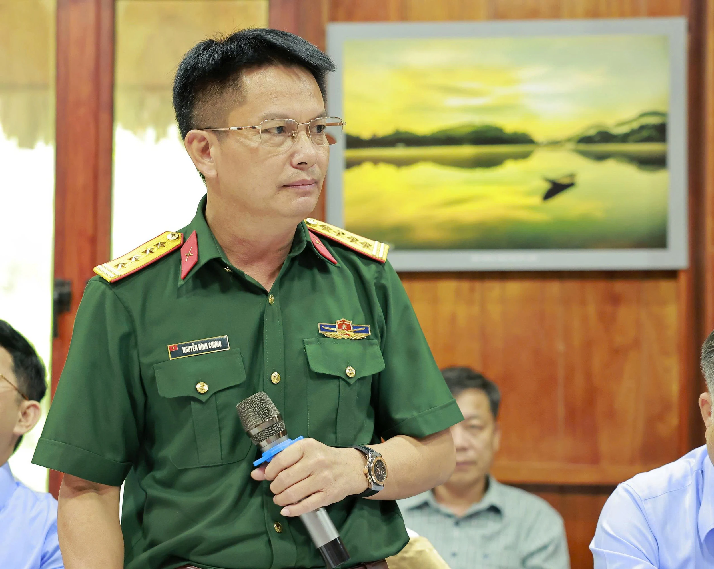 Chủ tịch UBND tỉnh Trần Duy Đông thăm và làm việc tại xã Minh Đài và Xuân Đài