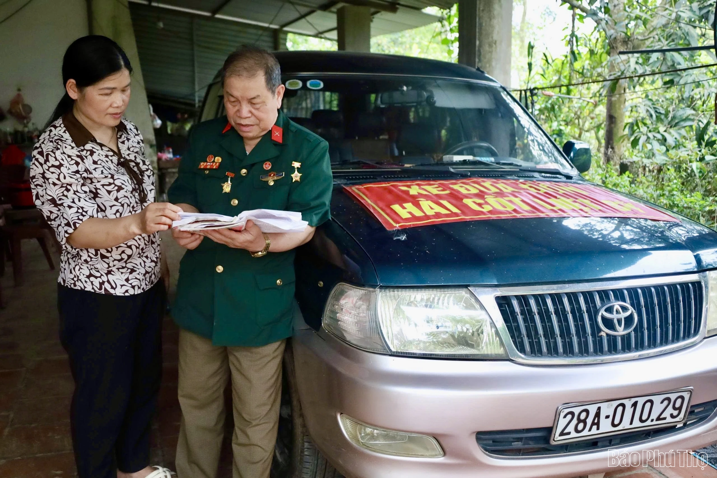 Người thương binh với hành trình tri ân liệt sỹ