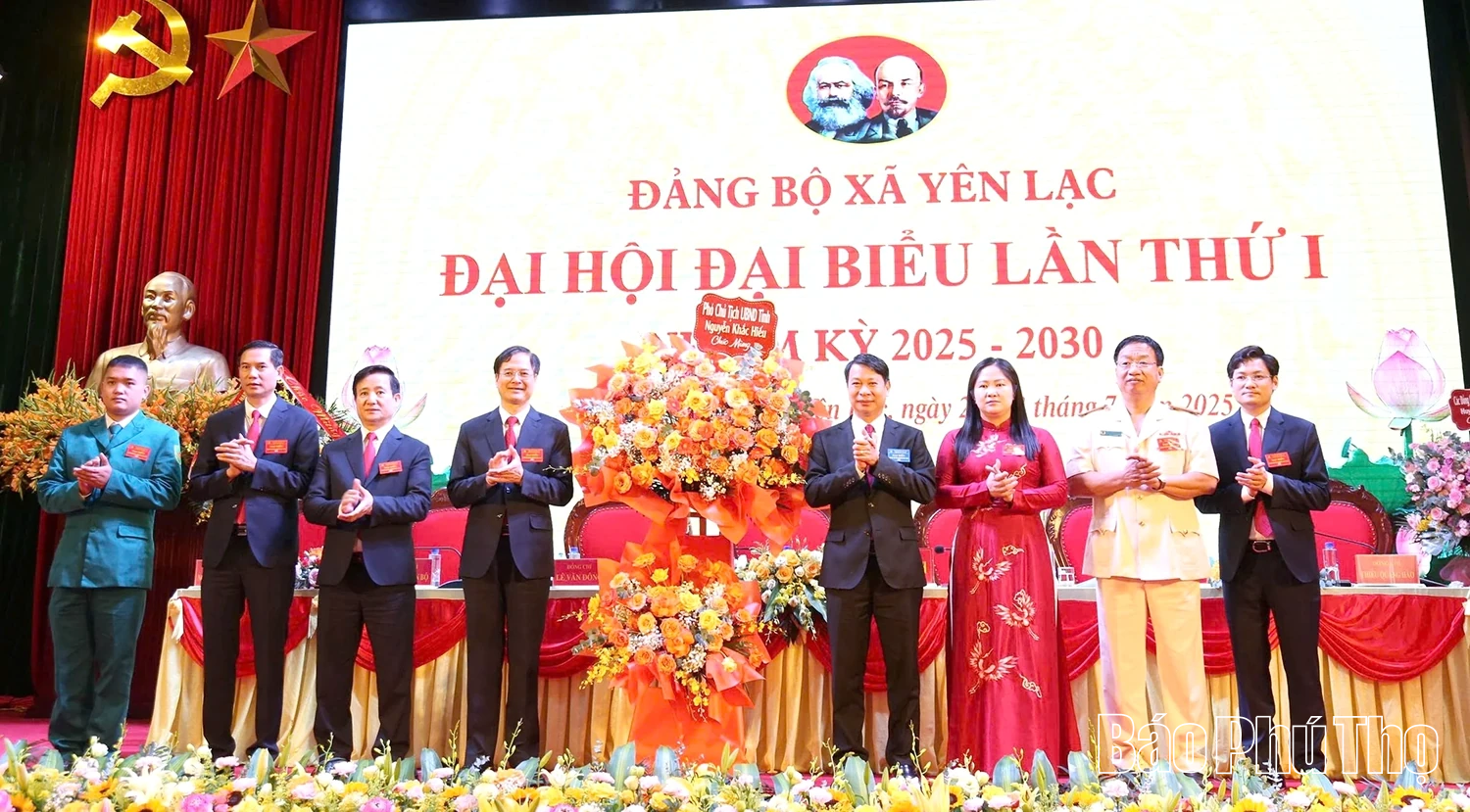 Đại hội Đảng bộ xã Yên Lạc lần thứ I, nhiệm kỳ 2025-2030