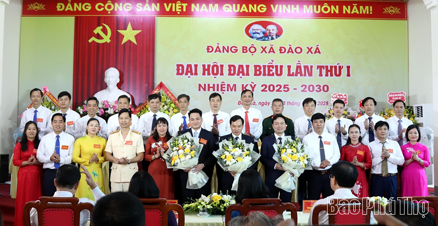 Đại hội Đảng bộ xã Đào Xá lần thứ I, nhiệm kỳ 2025-2030