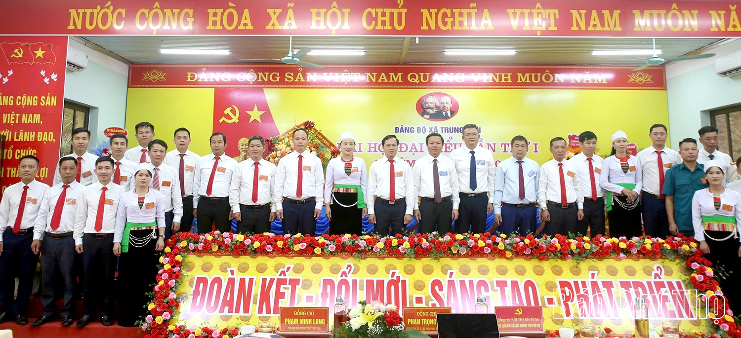 Đại hội Đảng bộ xã Trung Sơn lần thứ I, nhiệm kỳ 2025-2030
