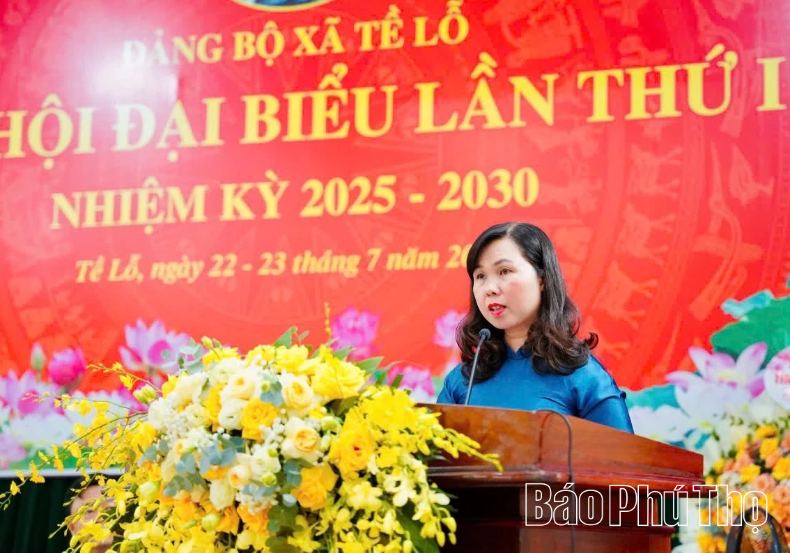 Đại hội Đảng bộ Xã Tề Lỗ, lần thứ I, nhiệm kỳ 2025-2030