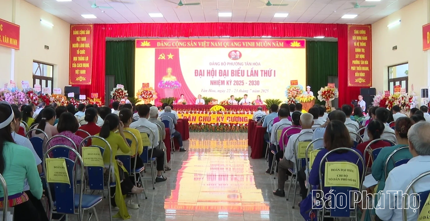 Đại hội Đảng bộ phường Tân Hoà lần thứ I, nhiệm kỳ 2025-2030