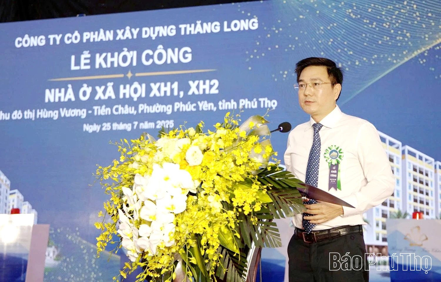 Khởi công khu nhà ở xã hội Hùng Vương- Tiền Châu