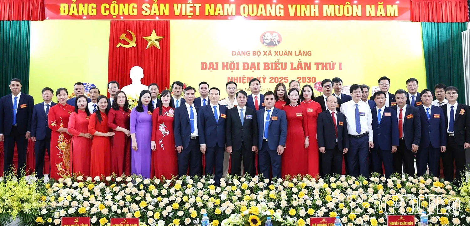 Đại hội đại biểu Đảng bộ xã Xuân Lãng lần thứ I