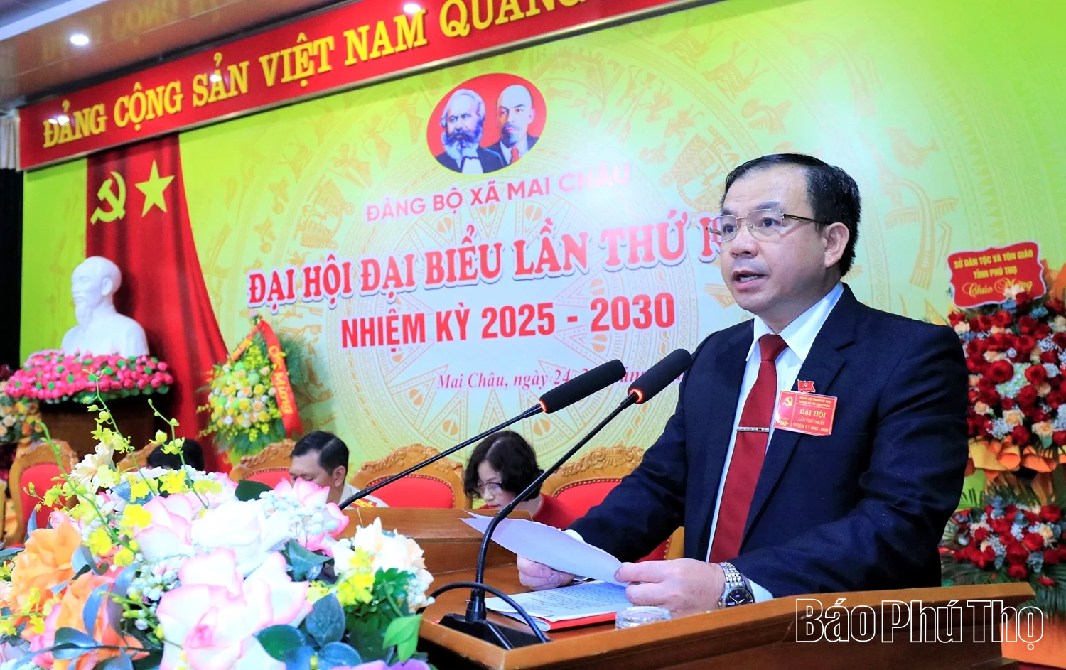 Đảng bộ xã Mai Châu tổ chức Đại hội đại biểu lần thứ I