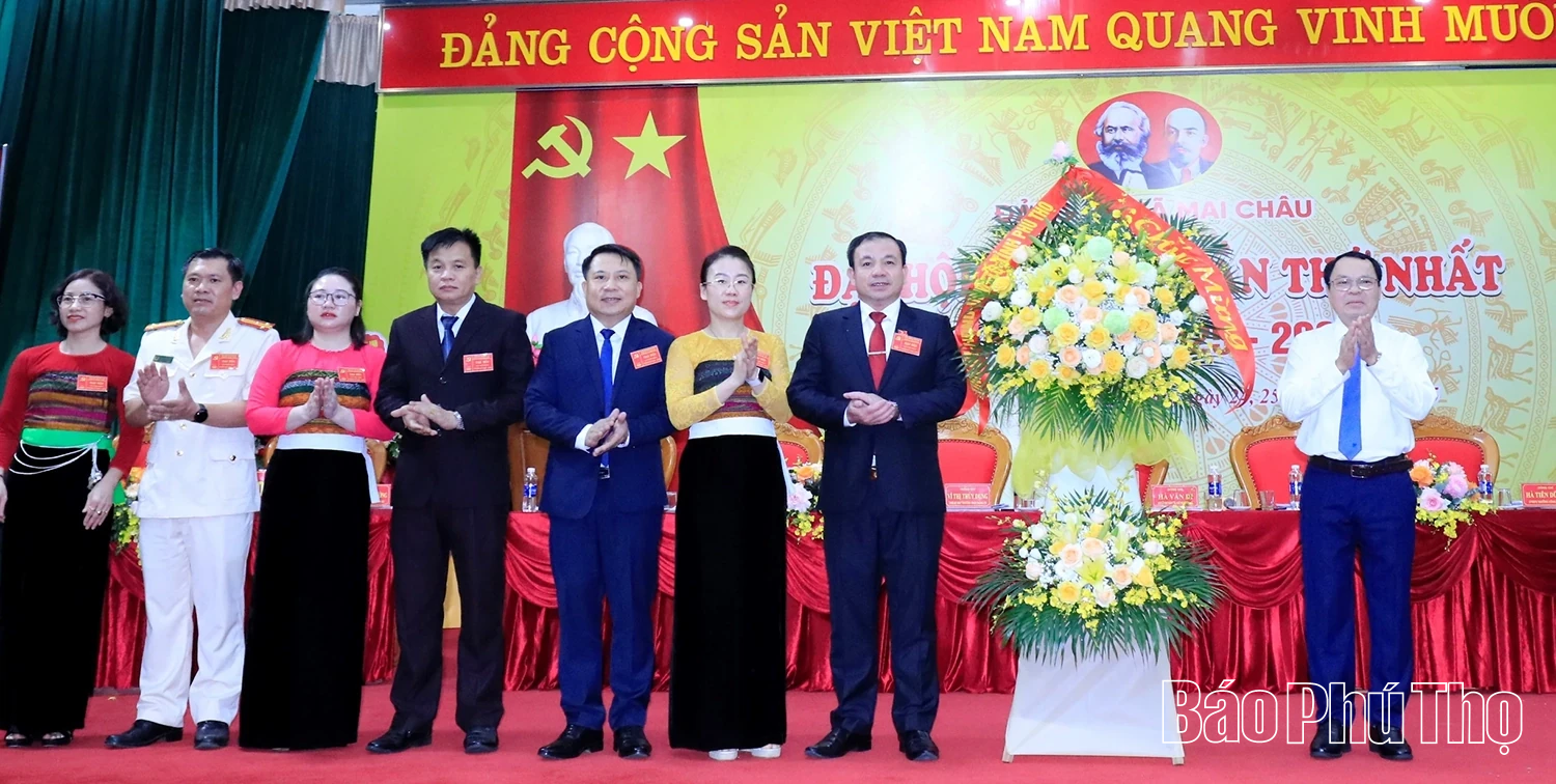 Đảng bộ xã Mai Châu tổ chức Đại hội đại biểu lần thứ I