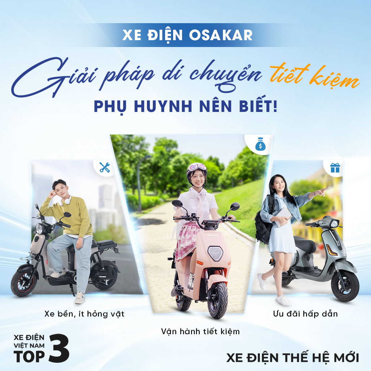 Khám phá xe điện OSAKAR thế hệ mới - Có đáng để đầu tư?