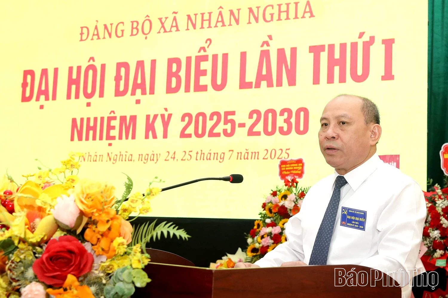 Đại hội đại biểu Đảng bộ xã Nhân Nghĩa lần thứ I, nhiệm kỳ 2025–2030