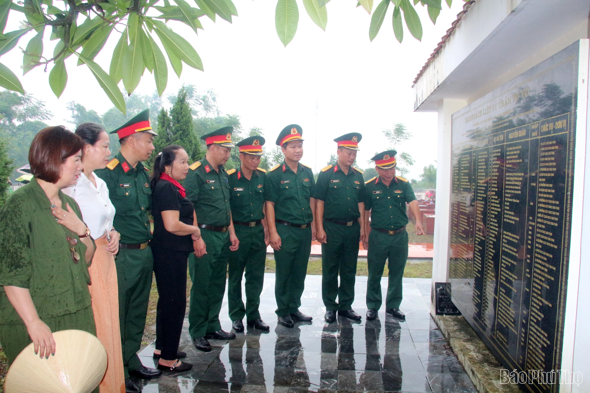 Nghĩa trang liệt sỹ mặt trận Tu Vũ - chốn linh thiêng bên núi Tản, sông Đà