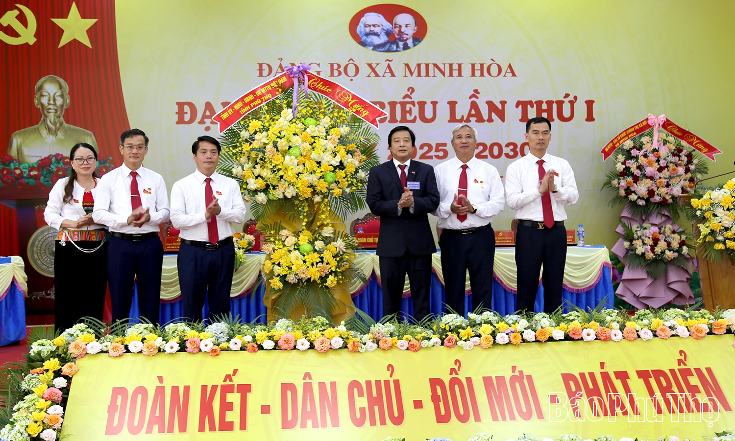 Đại hội đại biểu Đảng bộ xã Minh Hoà lần thứ I, nhiệm kỳ 2025 - 2030