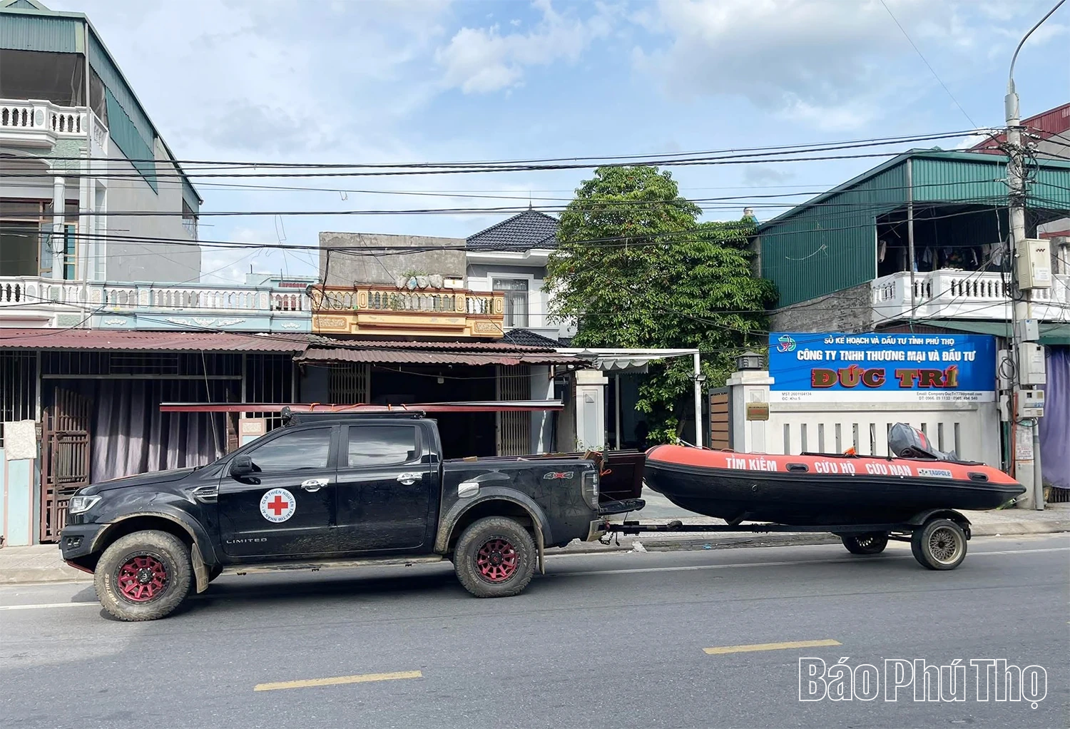 Đội cứu hộ cứu nạn 0 đồng Phú Thọ sẵn sàng hỗ trợ người dân ứng phó với bão số 3