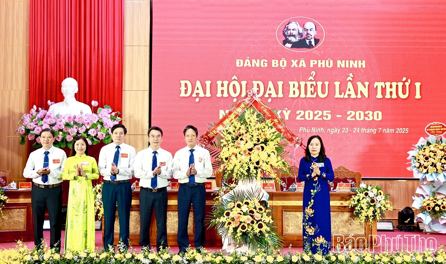 Đại hội đại biểu Đảng bộ xã Phù Ninh lần thứ I, nhiệm kỳ 2025 - 2030