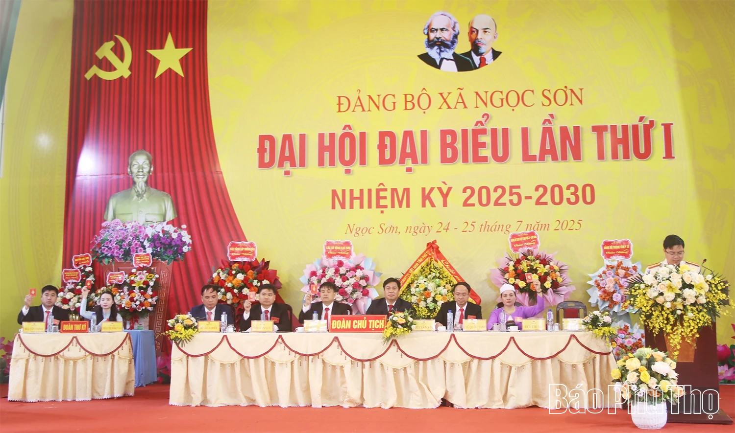 Đại hội Đảng bộ xã Ngọc Sơn lần thứ I, nhiệm kỳ 2025-2030