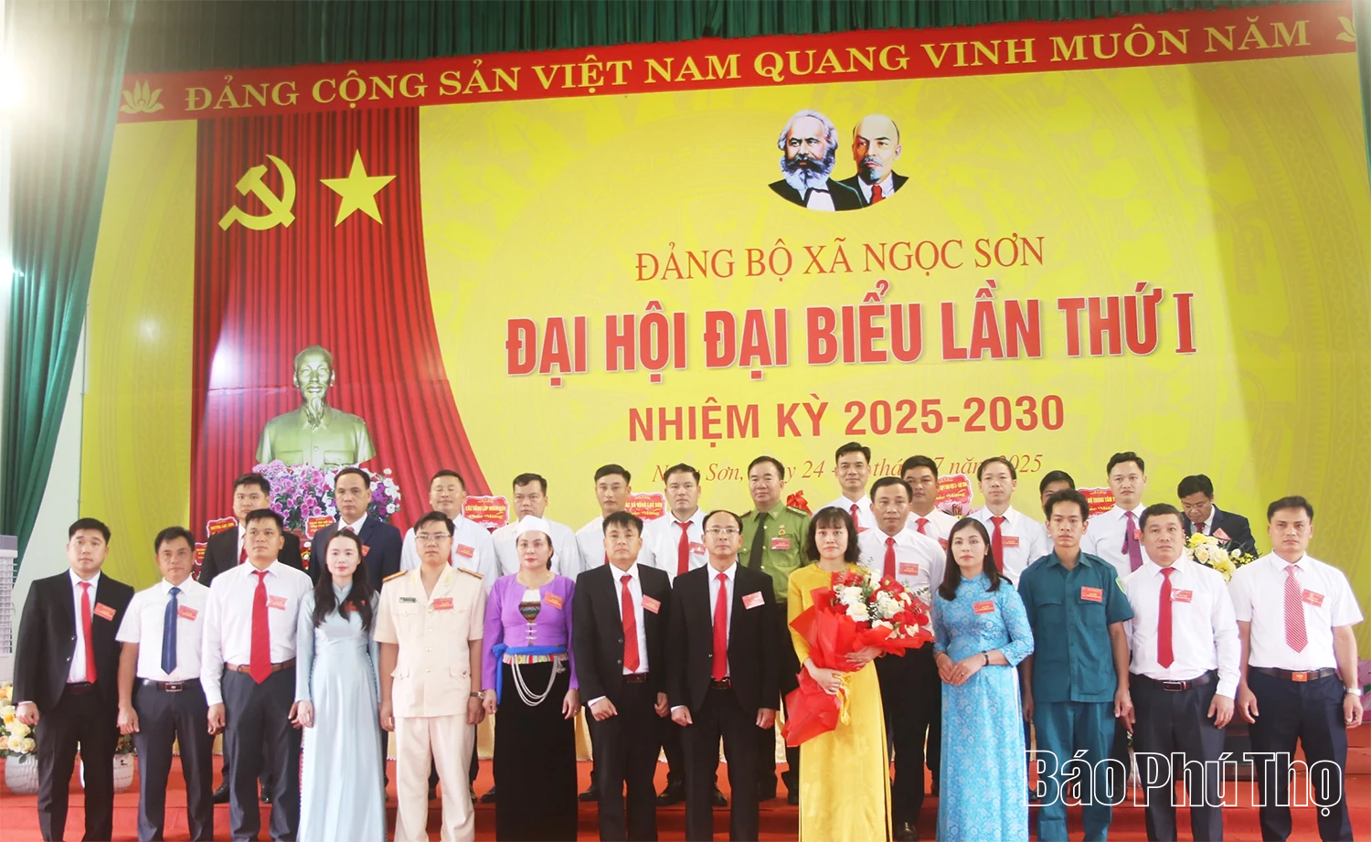 Đại hội Đảng bộ xã Ngọc Sơn lần thứ I, nhiệm kỳ 2025-2030