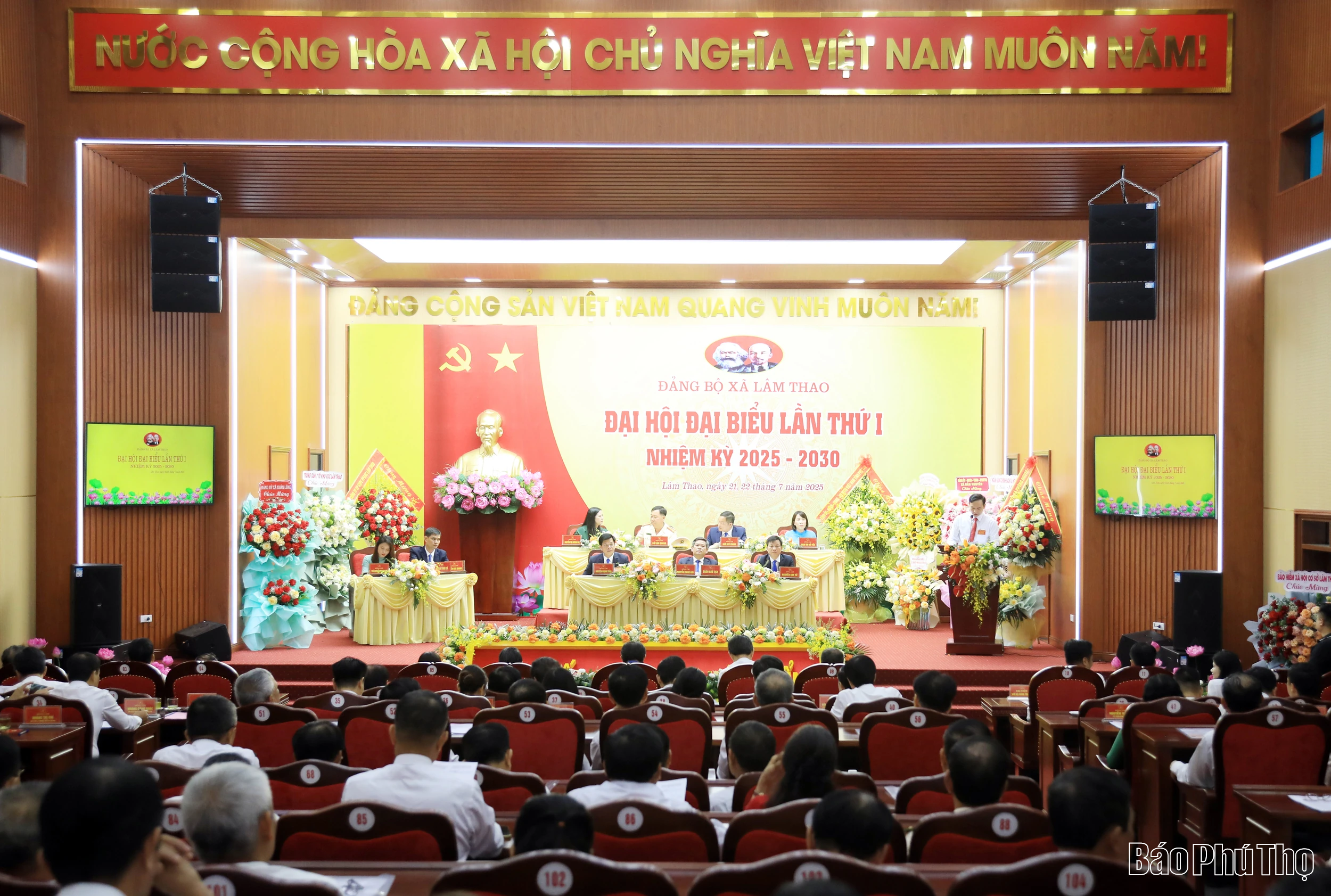 Đại hội Đại biểu Đảng bộ xã Lâm Thao lần thứ I, nhiệm kỳ 2025-2030