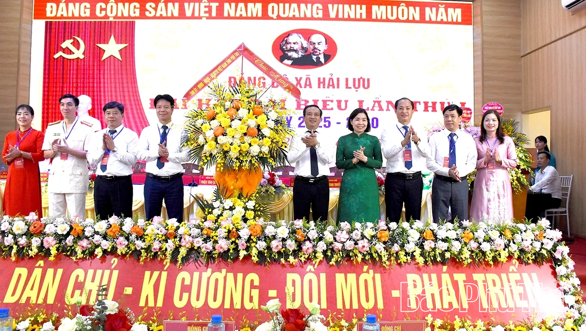 Đại hội đại biểu Đảng bộ xã Hải Lựu lần thứ I, nhiệm kỳ 2025-2030