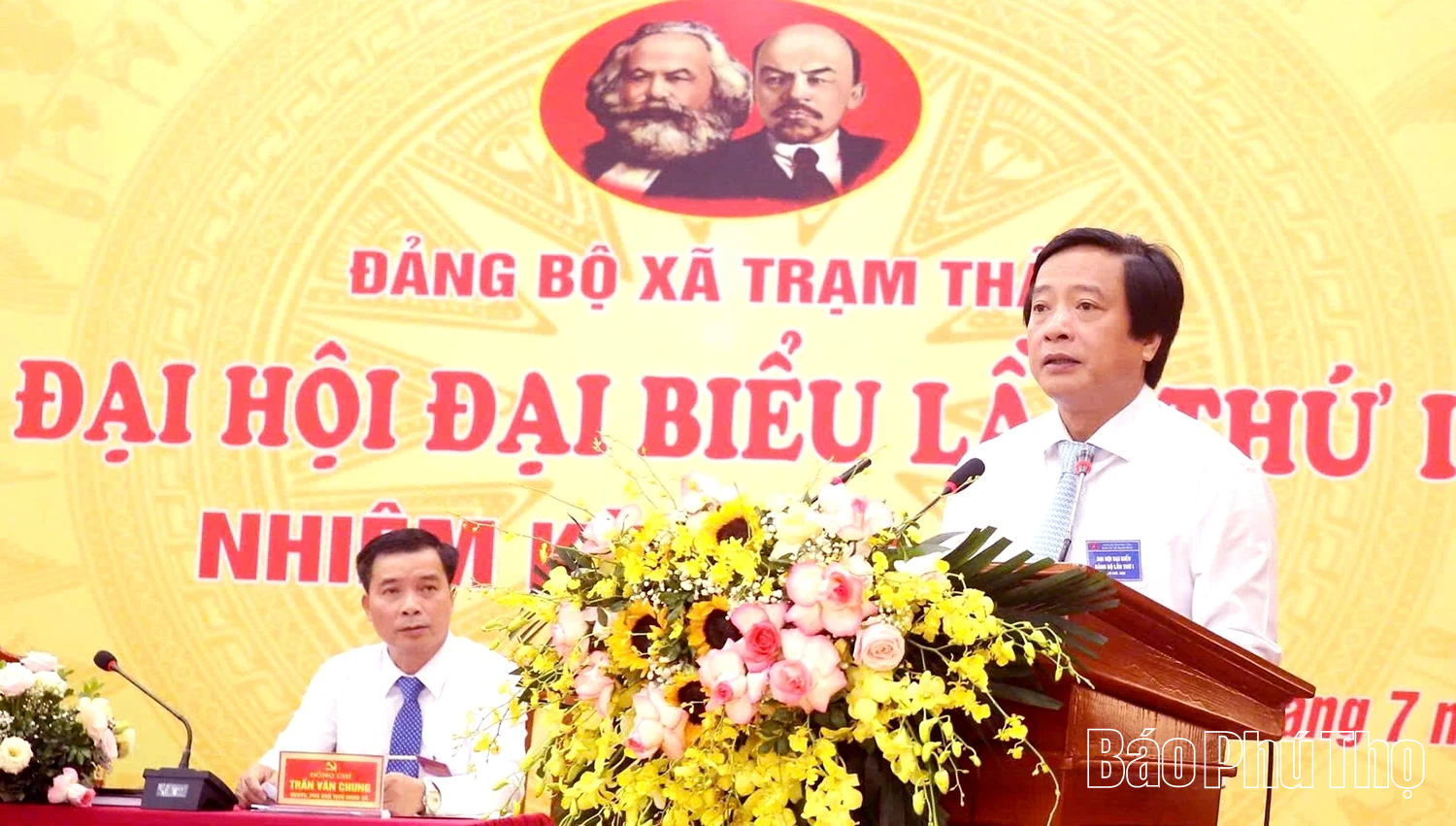 Đại hội đại biểu Đảng bộ xã Trạm Thản lần thứ I: Đẩy mạnh xây dựng đồng bộ kết cấu hạ tầng