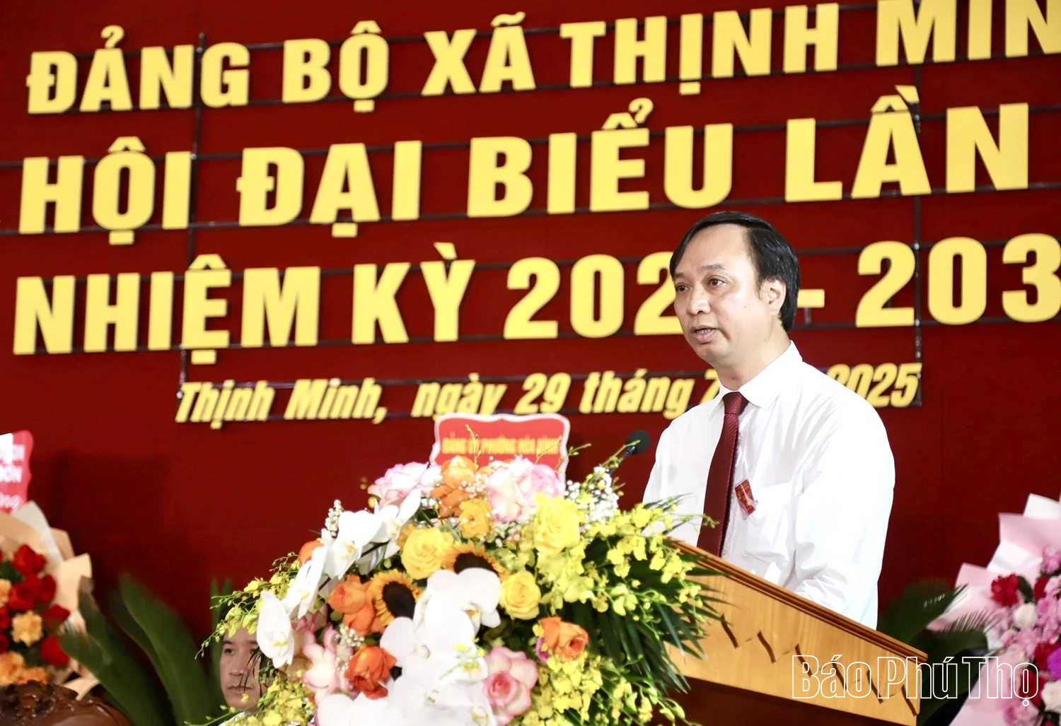 Đại hội đại biểu Đảng bộ xã Thịnh Minh lần thứ I, nhiệm kỳ 2025 - 2030: