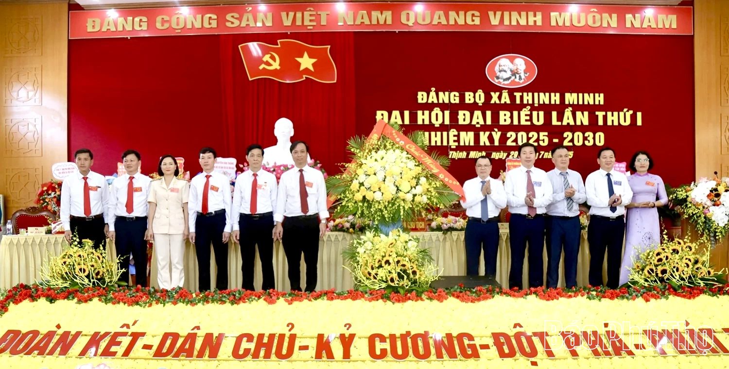 Đại hội đại biểu Đảng bộ xã Thịnh Minh lần thứ I, nhiệm kỳ 2025 - 2030: